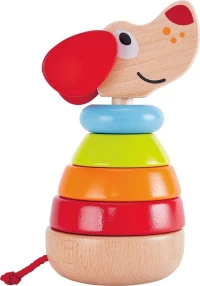 Hape Pepe & Friends Ξύλινο Stacker Pepe Ήχους