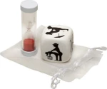 Posture Dice with Hourglass