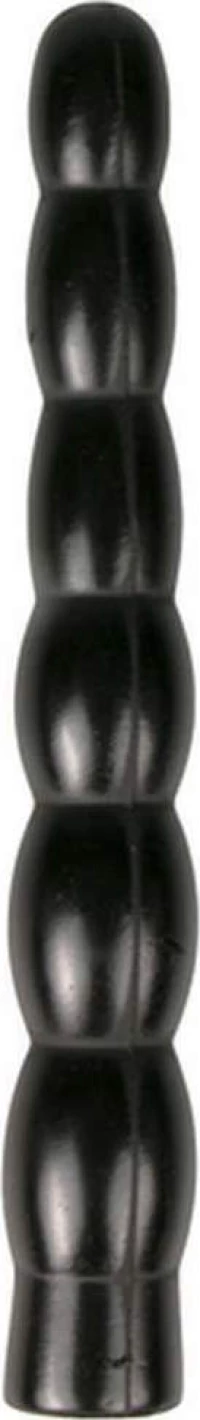 All Black Anal Dildo Black 32cm