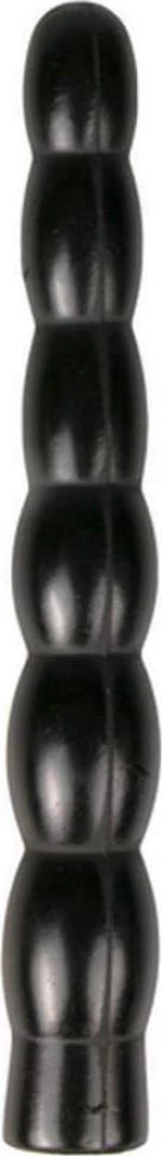 All Black Anal Dildo Black 32cm