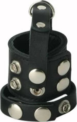 XR Cock Strap Ball Stretcher Black