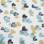 Dimcol Σεντόνι Λίκνου Hearts 11 80x110cm
