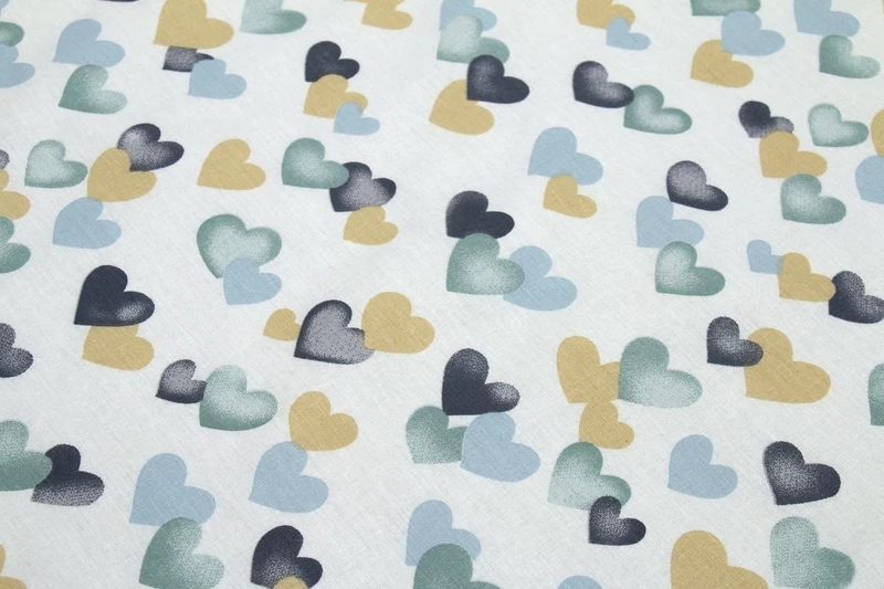 Dimcol Σεντόνι Λίκνου Hearts 11 80x110cm