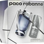 Paco Rabanne Invictus Eau de Toilette 100ml & Deodorant Stick 75ml