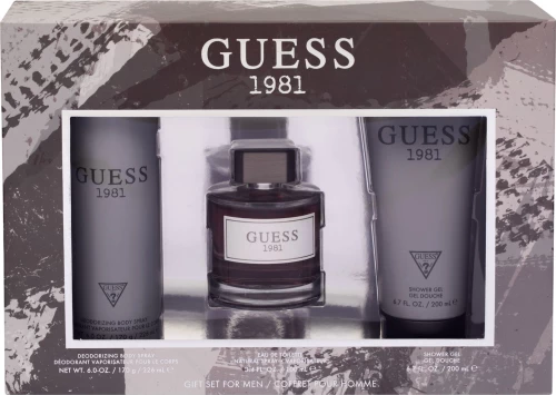 Guess 1981 Men Gift Set