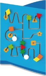 Viga Toys Παιχνίδι Τοίχου 'Αεροπλάνο'