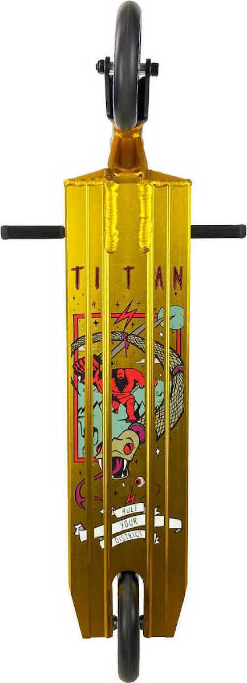 District Scooter Titan 120mm Gold/Black