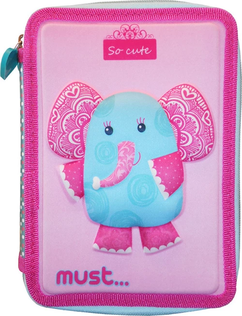 Must Elephant Κασετίνα με 2 Θήκες