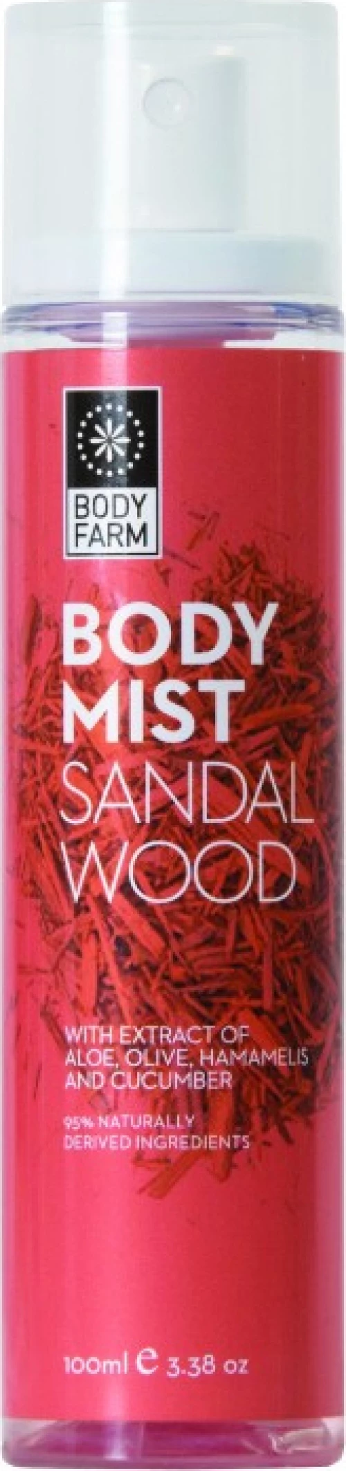 Bodyfarm Sandalwood Body Mist 100ml