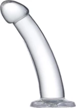 Crystal Material Curved Dildo 16cm
