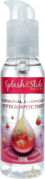 Splash & Slide Personal Lubricant Strawberry 100ml