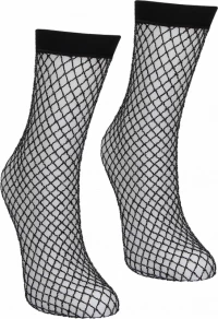 Dreamgear 1014 Glitter Fishnet Socks Black