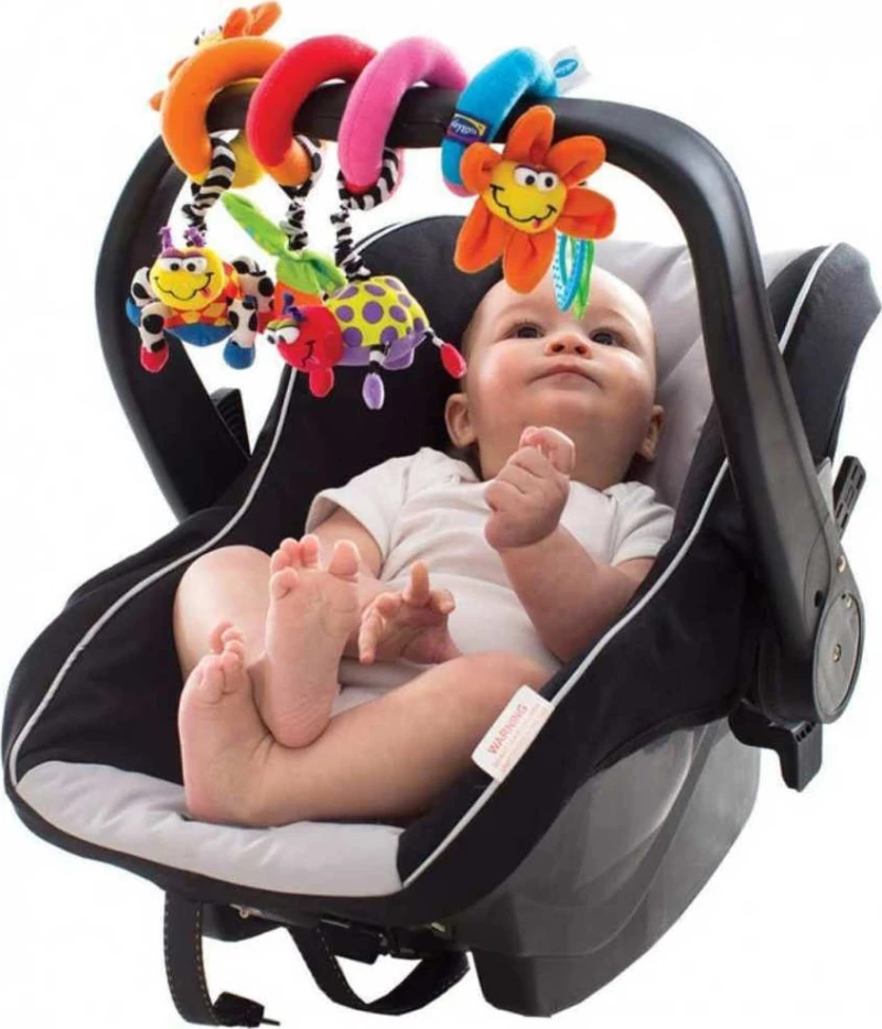 Playgro Twirly Whirly Bugs Pram Spiral