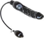 Inflatable Solid Dildo - Black XL