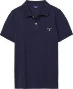 Μπλούζα polo μπλε "Little Shield" Gant