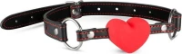 Whipped Heart Ball Gag Red