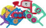 Κουδουνίστρα Τρενάκι 123 3-18m Chicco 07681-00