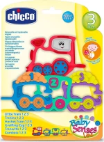 Κουδουνίστρα Τρενάκι 123 3-18m Chicco 07681-00