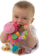 Playgro Clopette Activity Rattle Pink