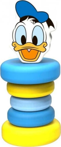 Tooky Toys Ξύλινη Κουδουνίστρα Ντοναλντ Disney