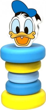 Tooky Toys Ξύλινη Κουδουνίστρα Ντοναλντ Disney