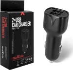 Car Charger Maxlife Mxcc-01 2Xusb Fast Charge 2.4A