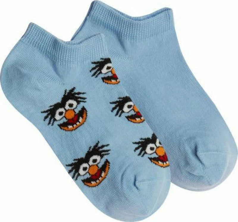 FMS Παιδικές Κάλτσες Sneaker Muppet Beaker - 2 Ζεύγη Μπλε