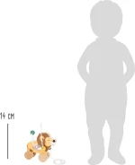 Small Foot Ξύλινη Tρεχαλίτσα Λιονταράκι