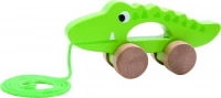 Tooky Toys Ξύλινος Κροκόδειλος Συρόμενος
