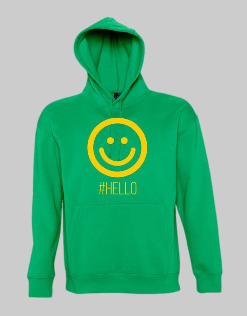 Hello hoodie - BLACK