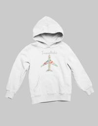 Travelholic Παιδικό Hoodie - WHITE