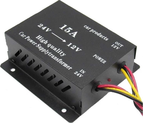 Μετατροπέας Ρεύματος Αυτοκινήτου 24V DC σε 12V DC 15A