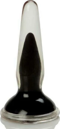 Calexotics Crystal Cote Butt Plug Black