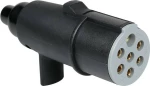 Lampa Πρίζα Κοτσαδόρου Πλαστική Ασημί 24S 24V 7pin