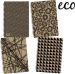 Next eco τετρ. σπιράλ 21x29εκ. 3θεμ.