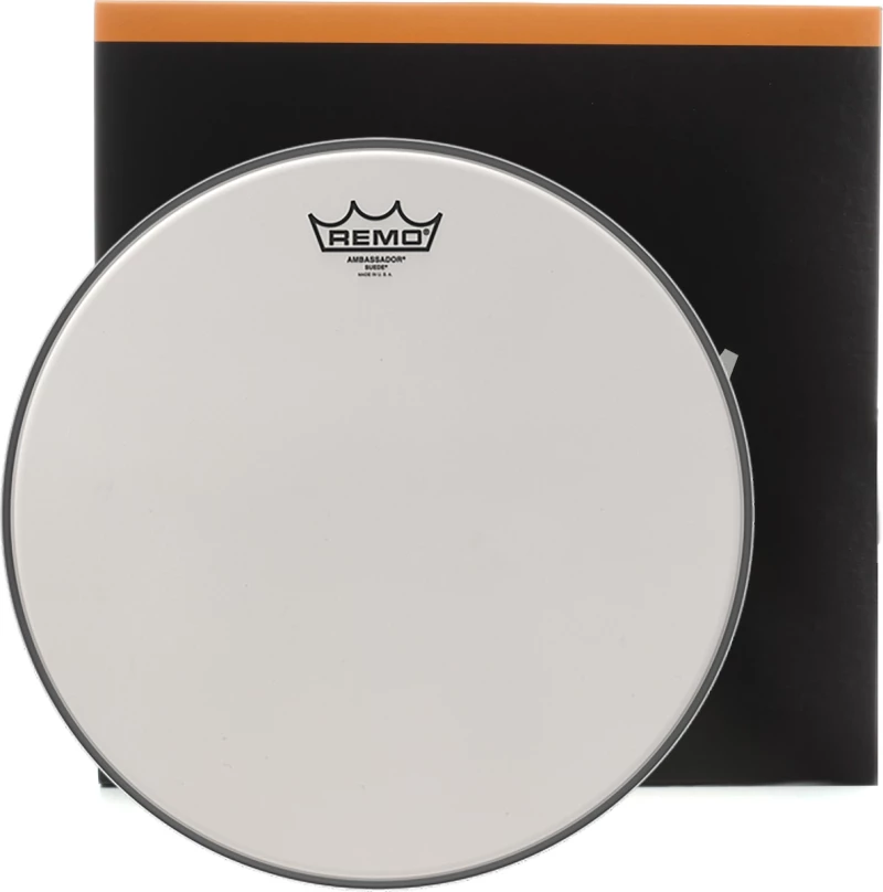 Remo Ambassador Suede 13"