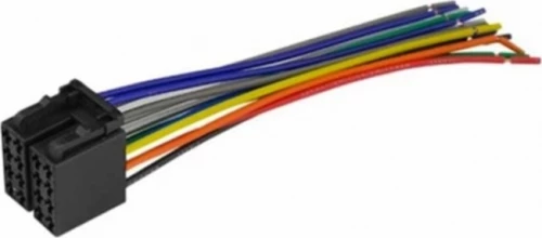 Αρσενικός σύνδεσμος ήχου αυτοκινήτου ISO BMCAR11