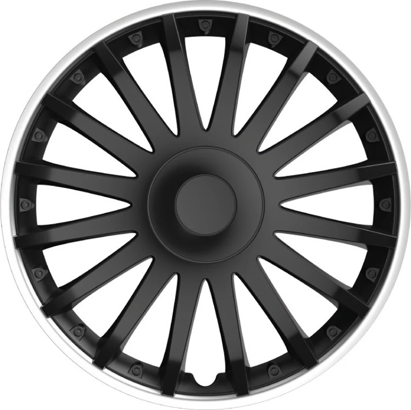 Versaco Σετ Τάσια Αυτοκινήτου Crystal SO 4τμχ 14" Μαύρο
