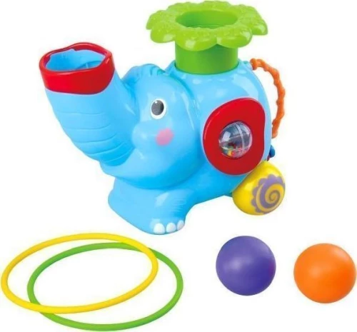 Playgo Ελεφαντάκι Pop N Hoop Roller