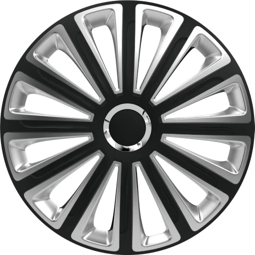 Versaco Σετ Τάσια Αυτοκινήτου Trend RC CBX 4τμχ 13" Ασημί/Μαύρο