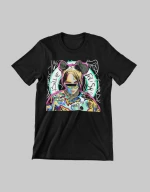 Billie Eilish Street Art Παιδικό T-shirt - APPLE GREEN