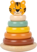 Small Foot Ξύλινο Τιγράκι Στοίβαξης Safari
