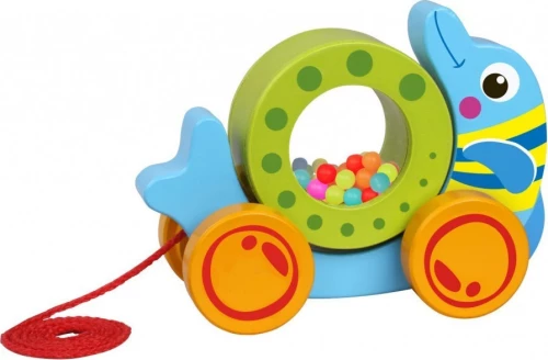 Tooky Toys Συρόμενο Δελφίνι