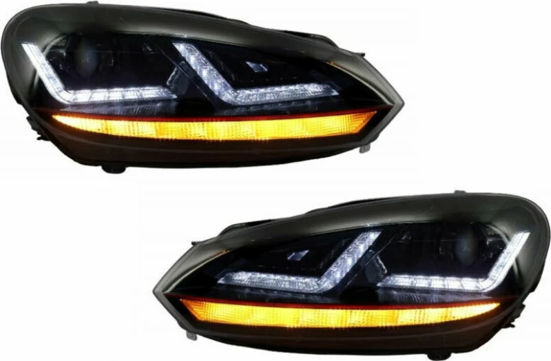 Osram Μπροστινά Φανάρια LED για Volkswagen Golf VI 2008-2012 2τμχ