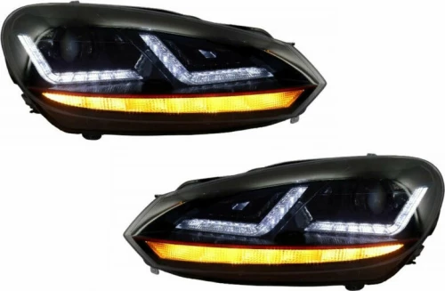 Osram Μπροστινά Φανάρια LED για Volkswagen Golf VI 2008-2012 2τμχ