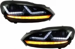Osram Μπροστινά Φανάρια LED για Volkswagen Golf VI 2008-2012 2τμχ