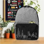 BlueSky Friends Denim Backpack Lobster