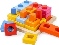 Top Bright Shape Blocks Stacking