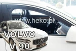 Heko Σετ Ανεμοθραύστες Μπροστινοί για Volvo S90 / V90 4D/5D 2016 2τμχ