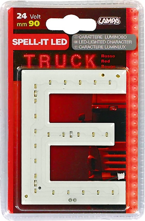 ΓΡΑΜΜΑ Ε ΚΟΚΚΙΝΟ 24V LED